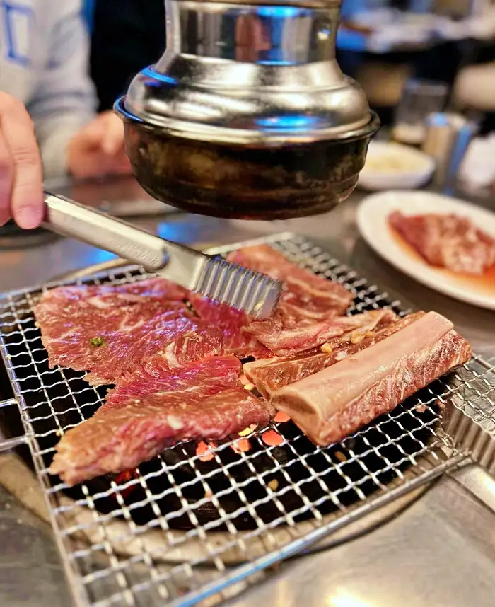 안양 인덕원 맛집 양념 소금 소갈비살