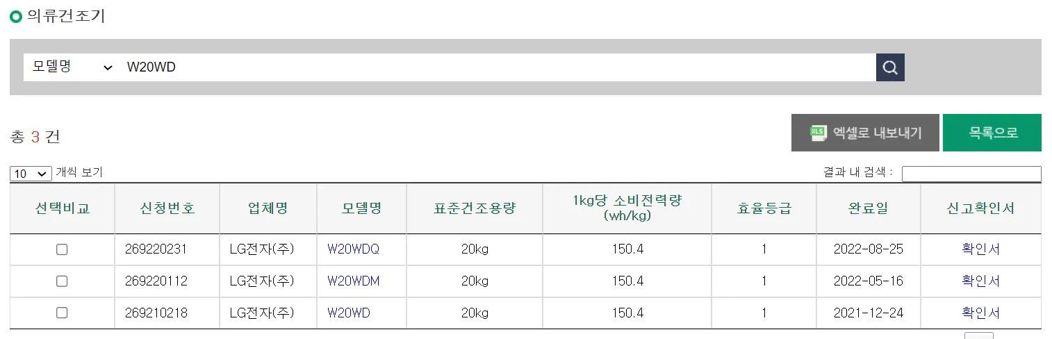 한전 고효율 가전제품 구매비용 지원사업에 신청 가능한 지원품목 알아보기