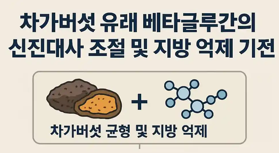 차가버섯유래 베타글루간