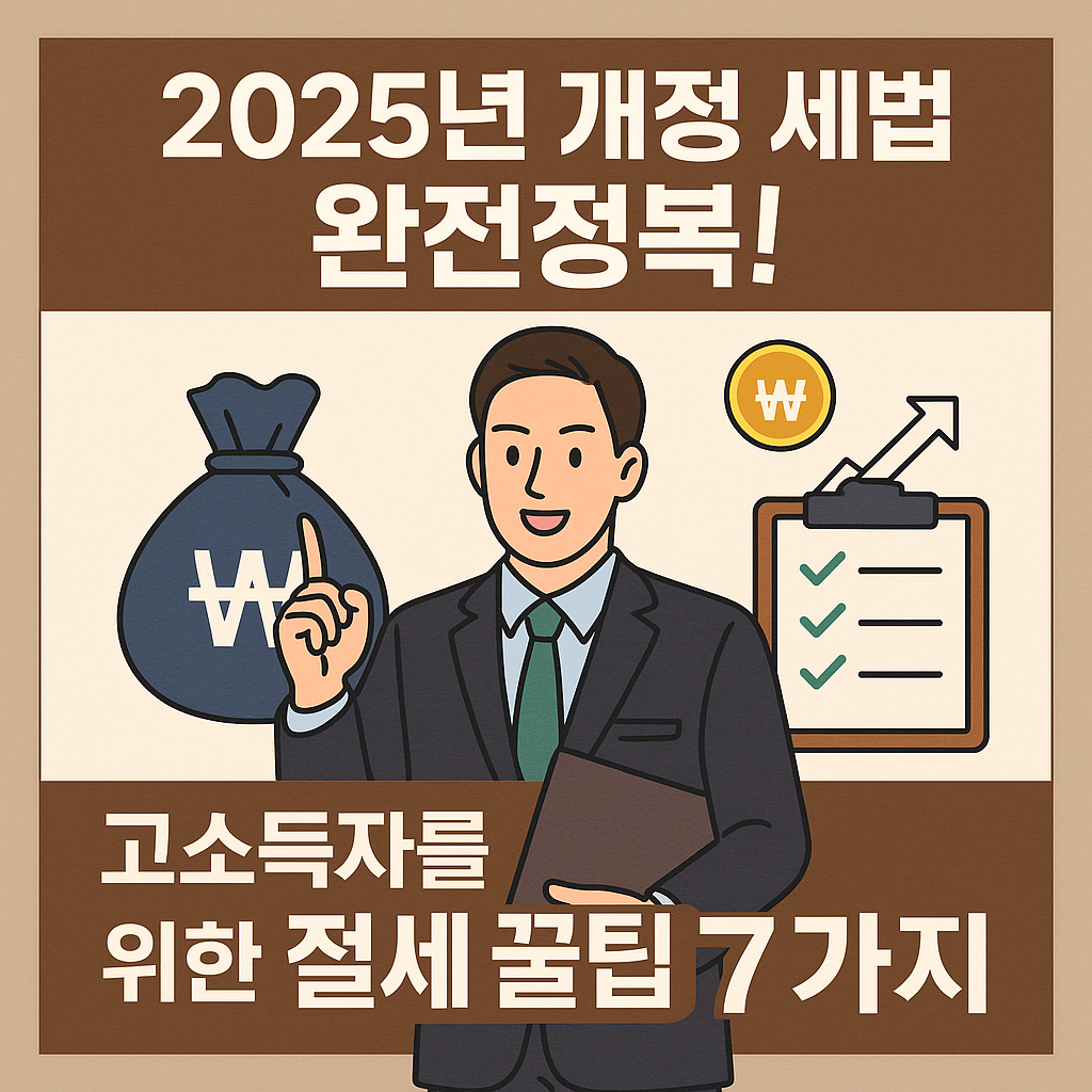 2025년 개정 세법 완전정복