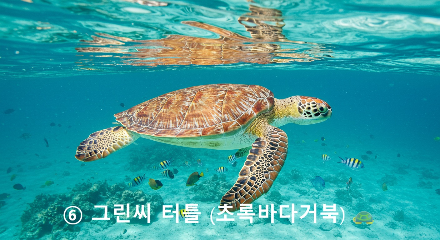 그린씨 터틀 (초록바다거북)
