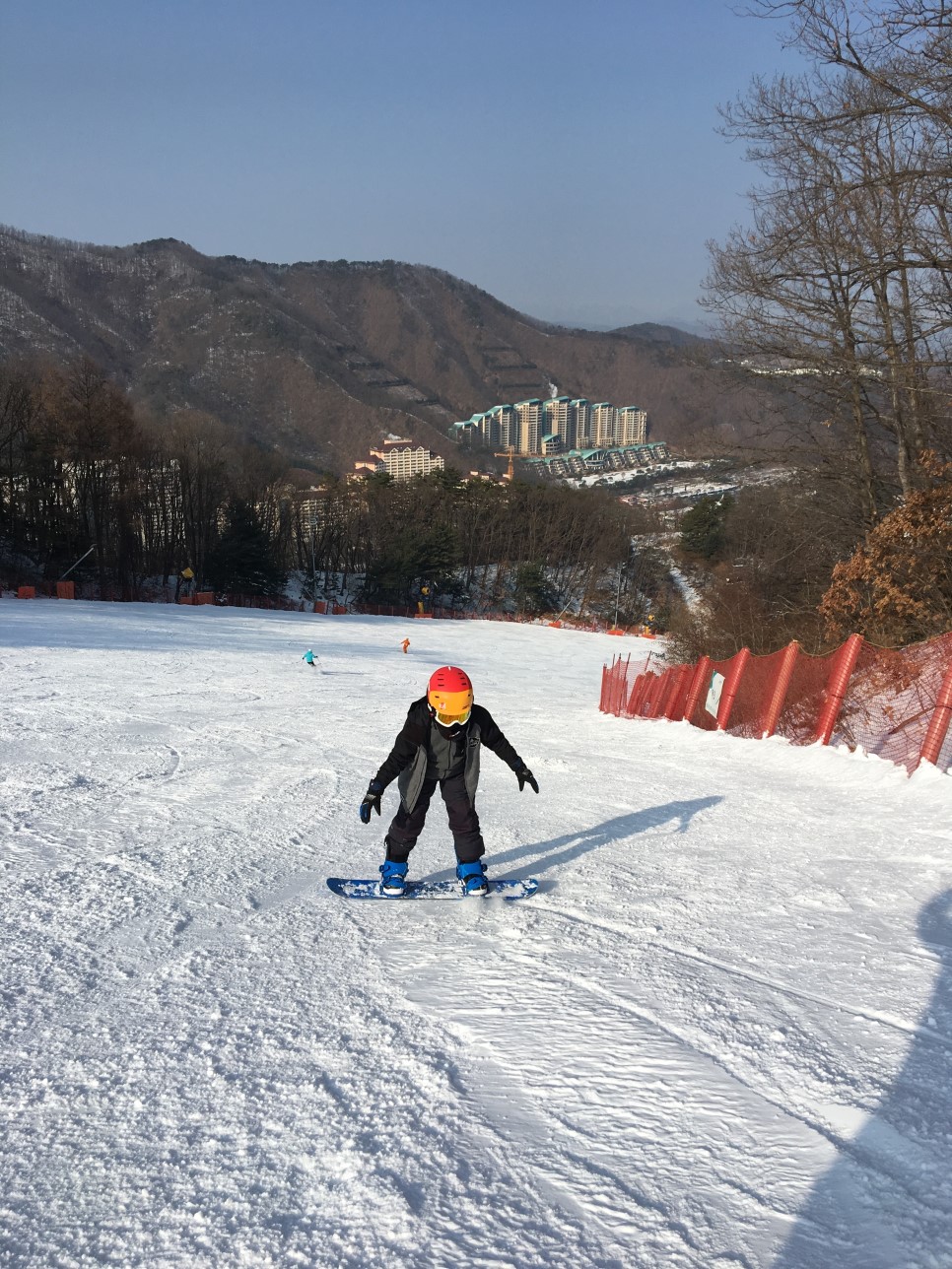 아이들 비발디파크 스키강습