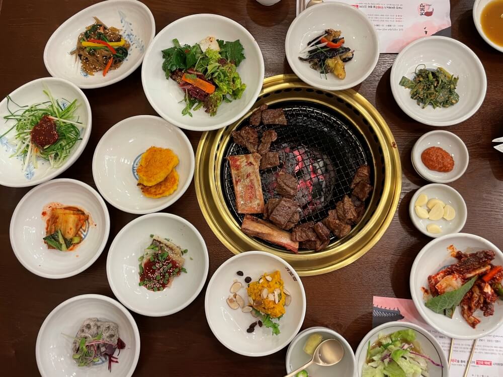 가보정-점심특선-미국산-양념갈비-정식-상차림