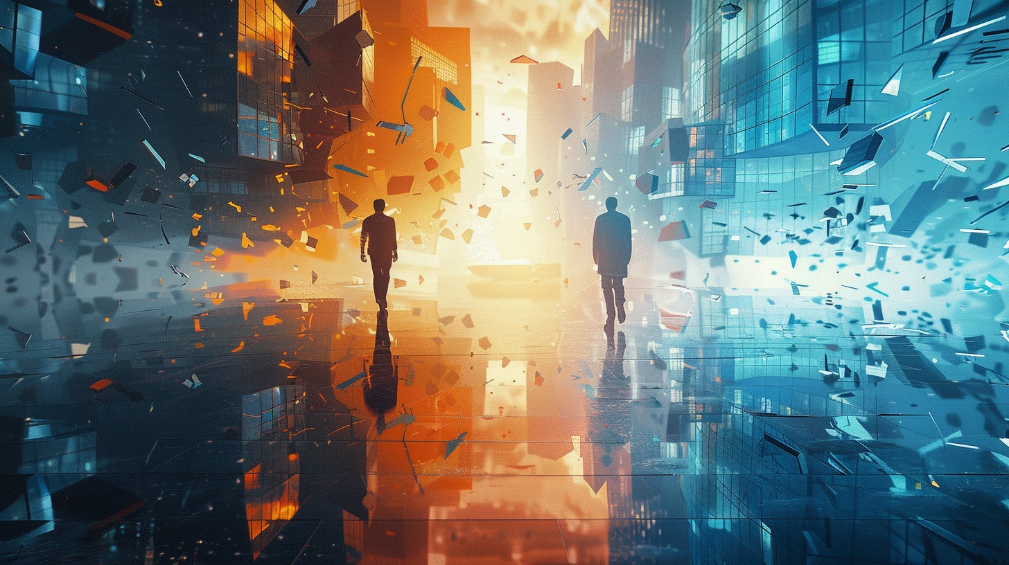 테넷 영화 포스터