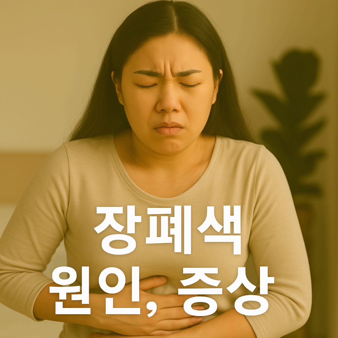 갑작스러운 복통, 장폐색의 신호