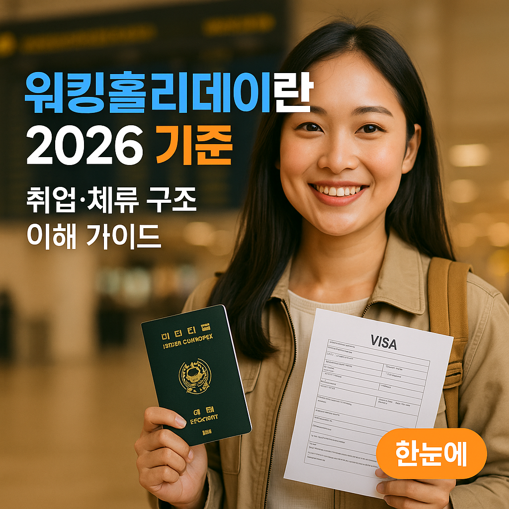 워킹홀리데이란 2026 기준 | 취업·체류 구조 이해 가이드