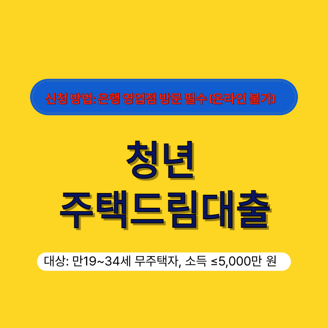 청년 주택드림대출