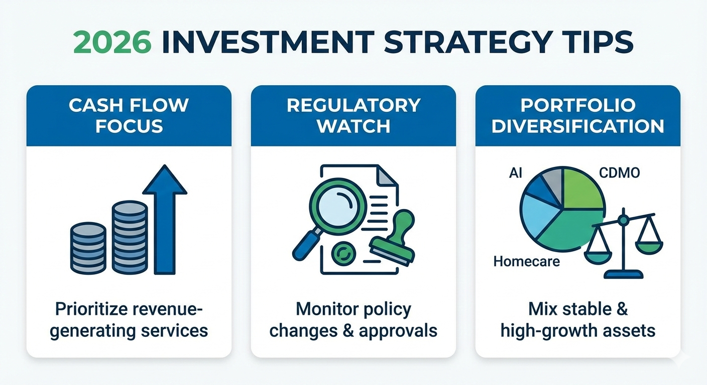 2026년 글로벌 헬스케어 투자 가이드: 디지털 전환과 고령화 속 필승 전략