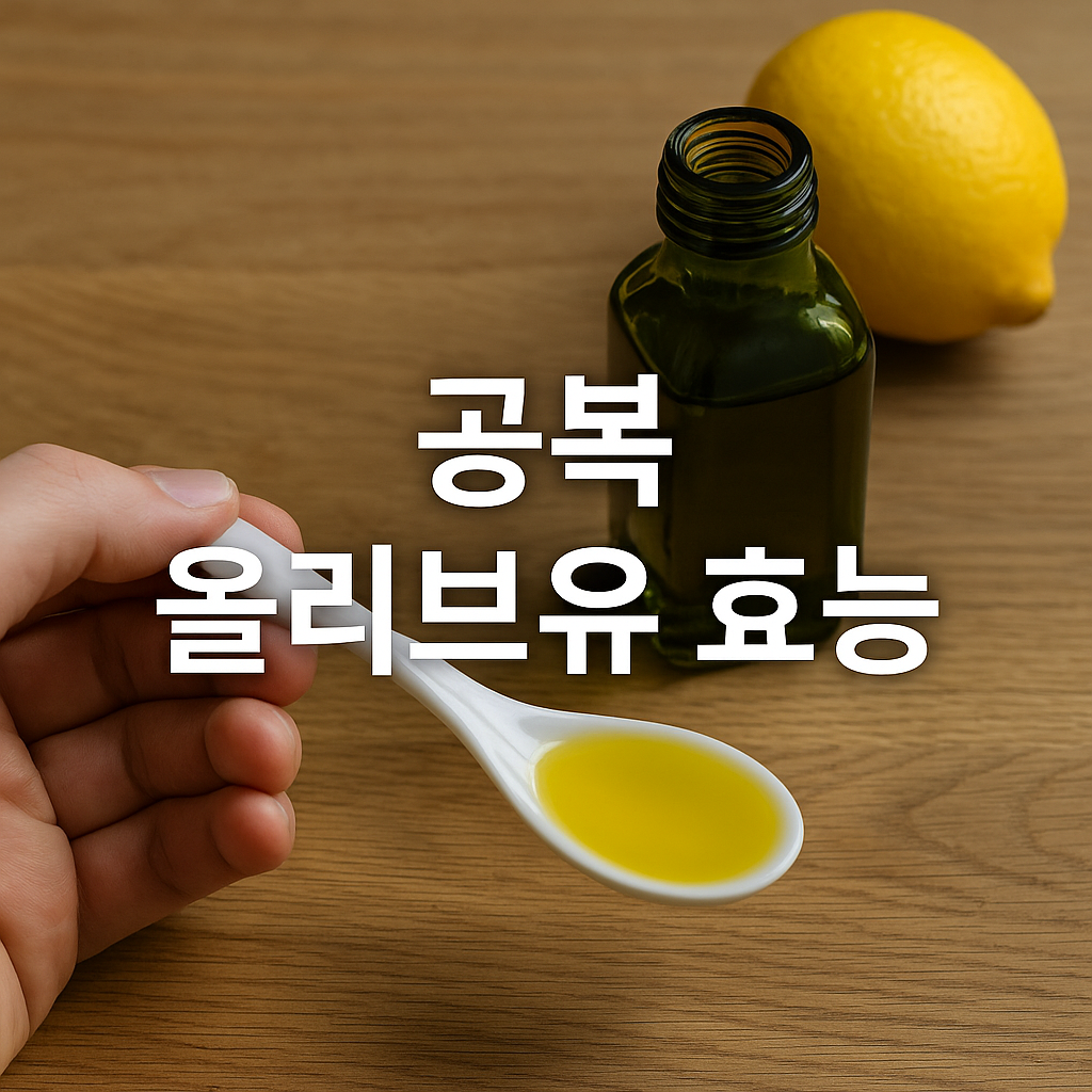 공복 올리브유 효능