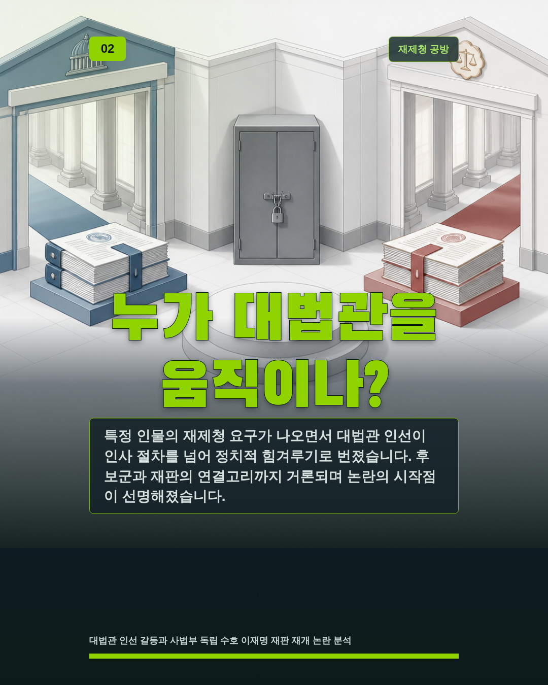 누가 대법관을 움직이나?