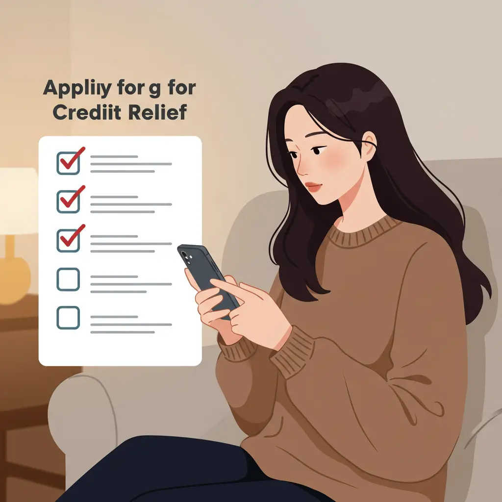 소상공인 부담경감 크레딧 신청 방법