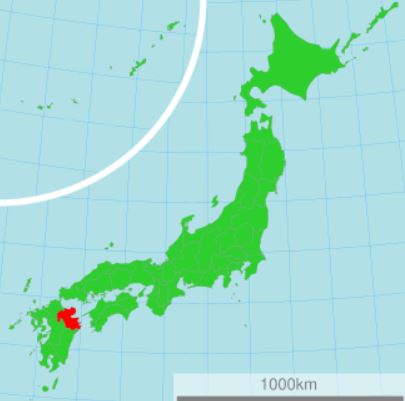 일본 열도 지도