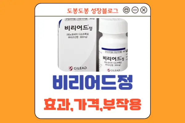 비리어드정 안내 이미지