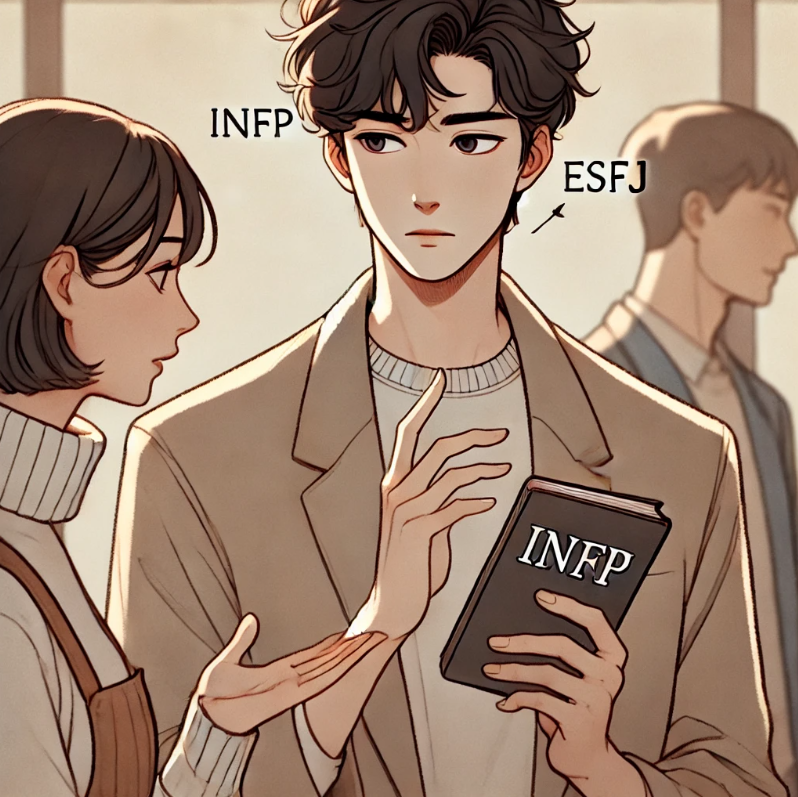 INFP유형 ESFJ유형