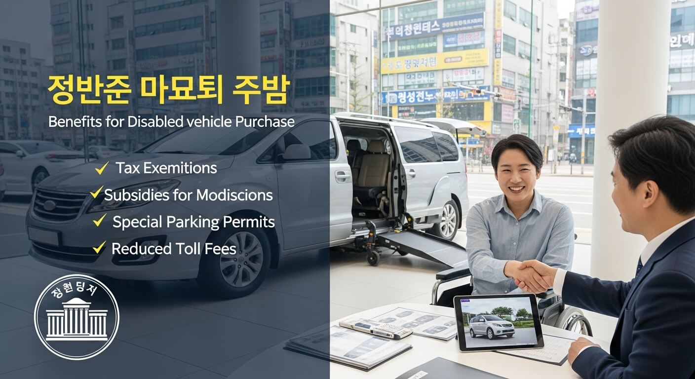 장애인 차량구입시 혜택