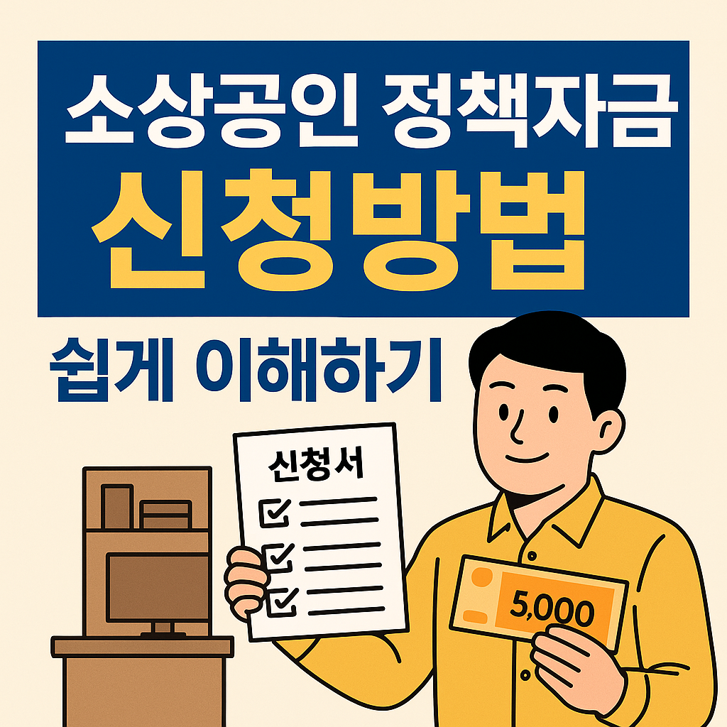 소상공인 정책자금 신청방법