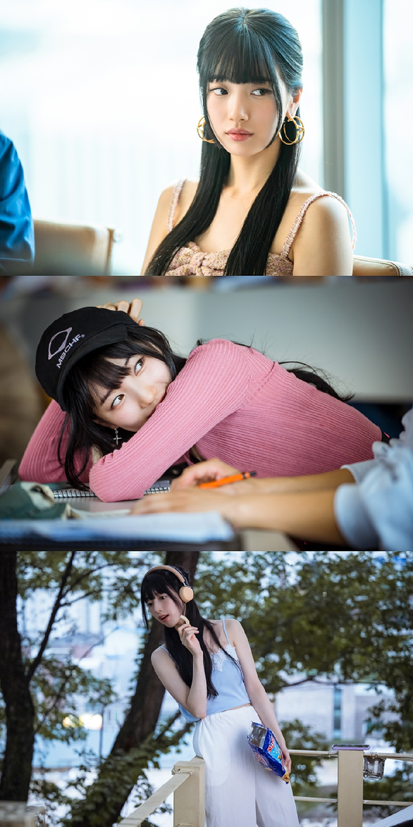 &#39;이두나!&#39; 수지의 캐릭터 스틸이 공개됐다. [사진=넷플릭스]