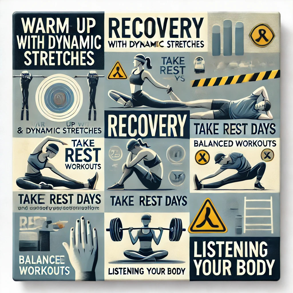 일반적인 운동 부상을 피하는 방법