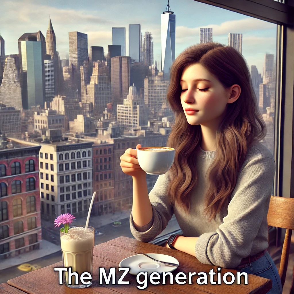 "MZ세대가 결혼보다 자신의 삶을 우선시하는 모습"