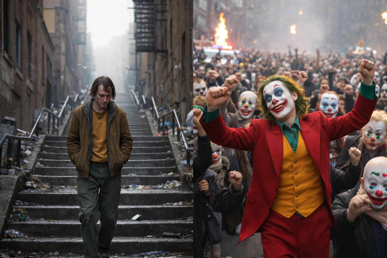 <조커>의 도시 미술이 광기를 '개인의 문제'에서 '사회 구조'로 확장한 방식