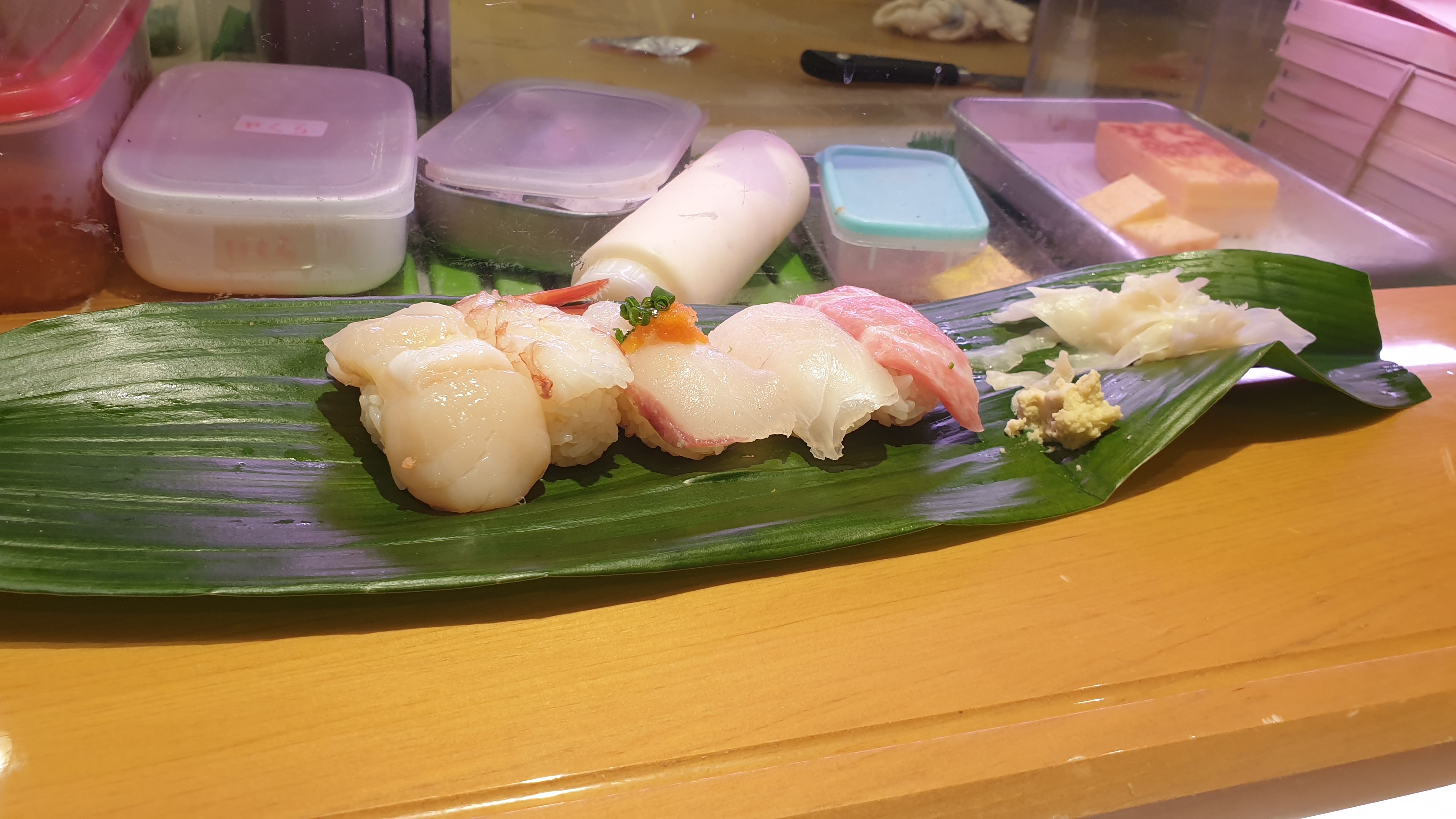 효탄스시 초밥 갯수가 늘어나는중