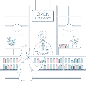 전국 추석 연휴 문 여는 약국 이미지