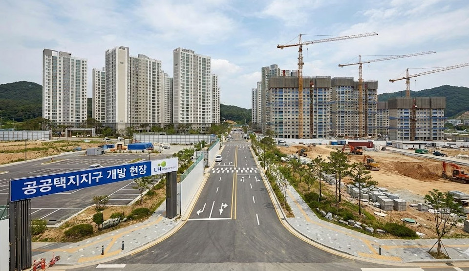 2026년 수도권 공공분양 물량은 총 2만 9000호 무주택 여부,소득,자산, 거주기간 청약 가점제 적용