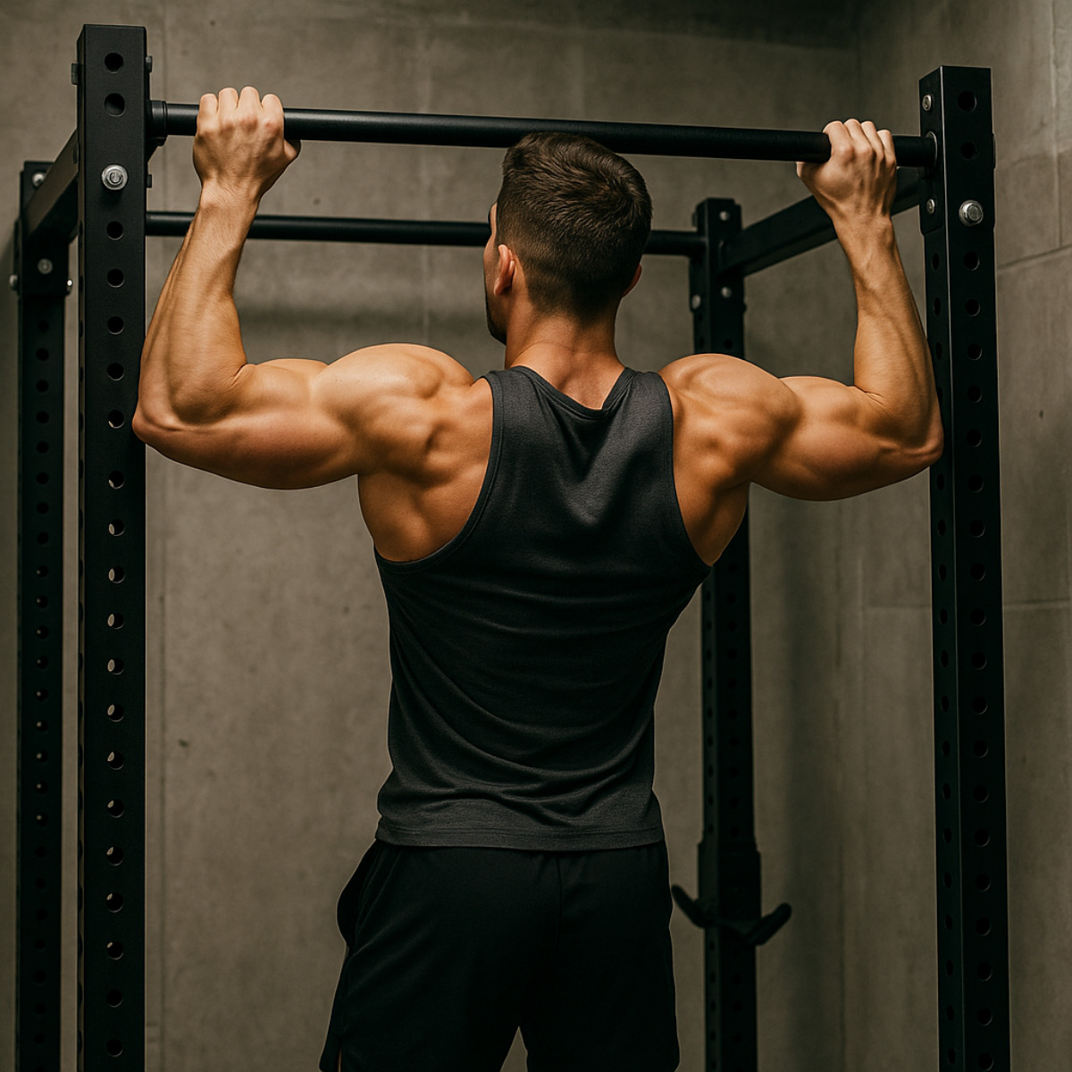 풀업이 등 근육에 자극을 주는 원리