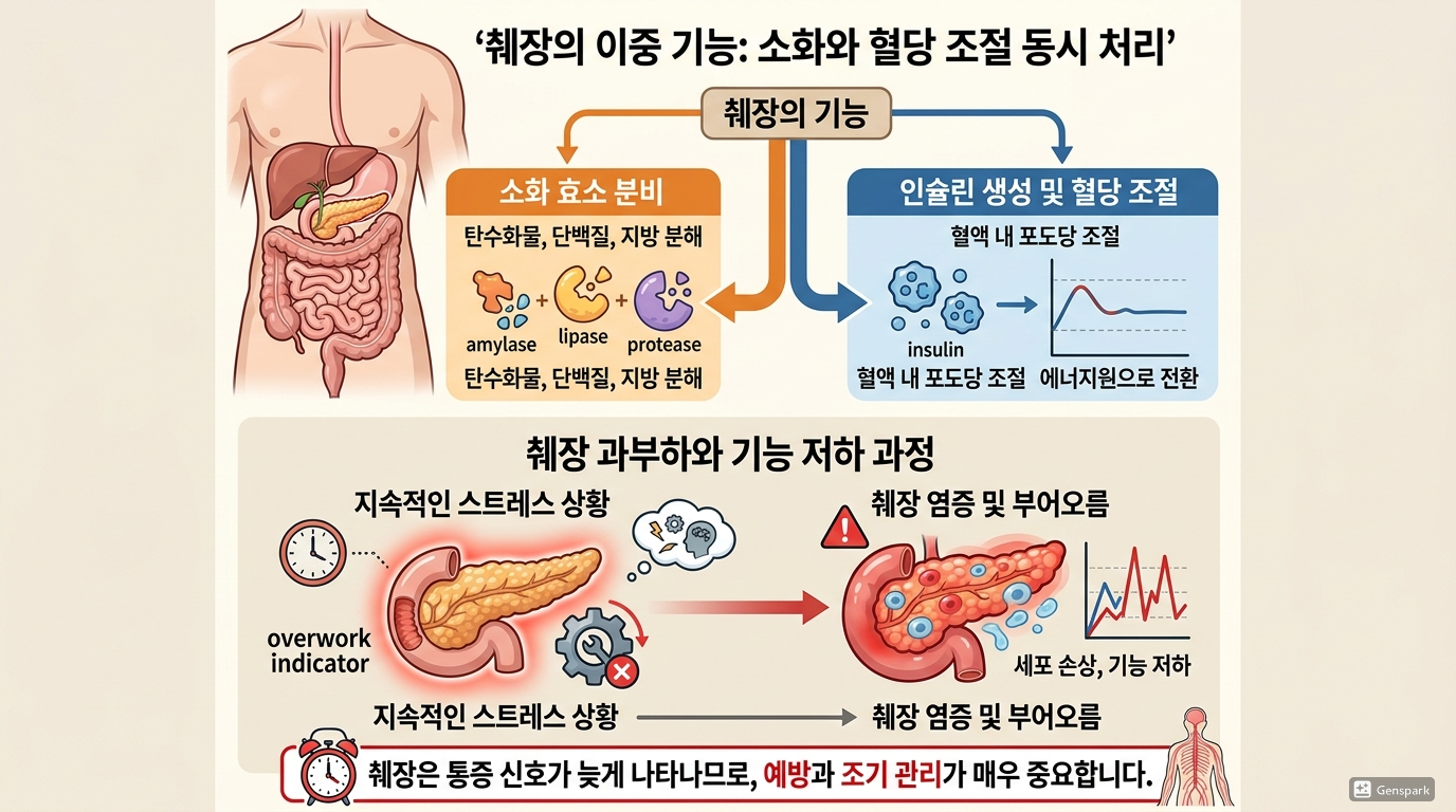 췌장이 우리 몸에서 하는 일