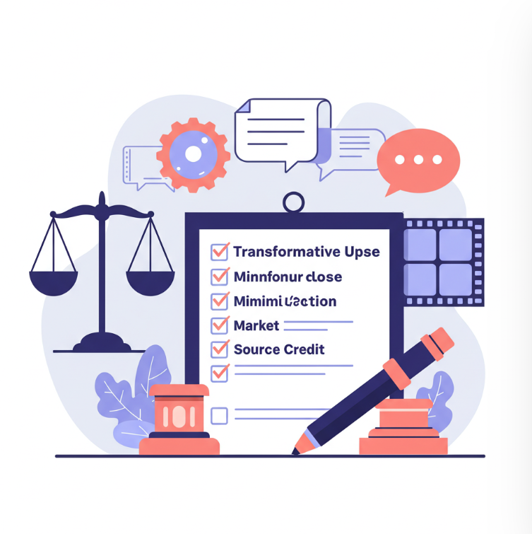 공정이용·인용 기준 체크리스트