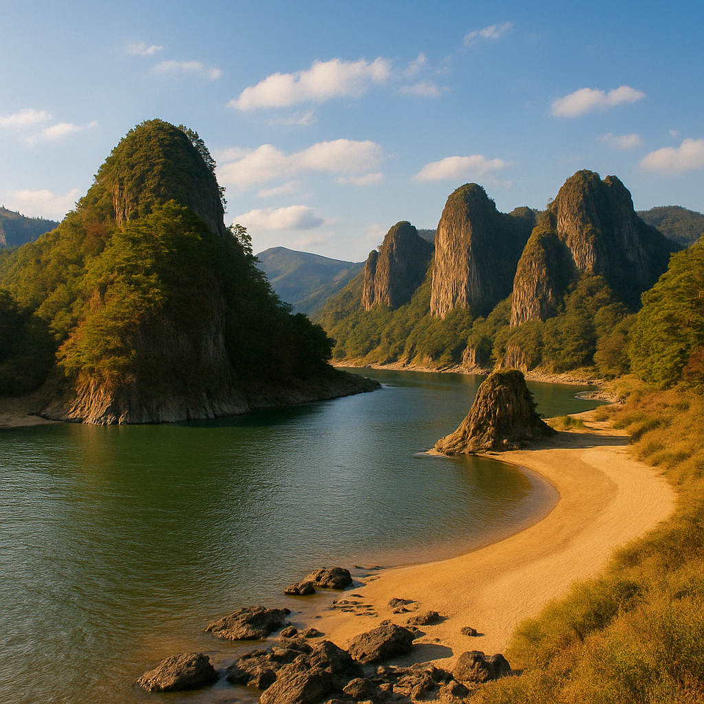 충주 수주팔봉 사진