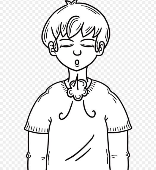 심호흡하기