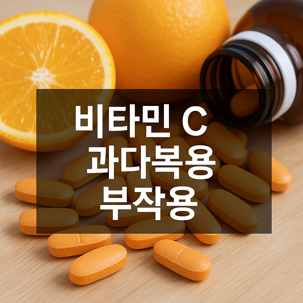 비타민 c 과다복용 부작용
