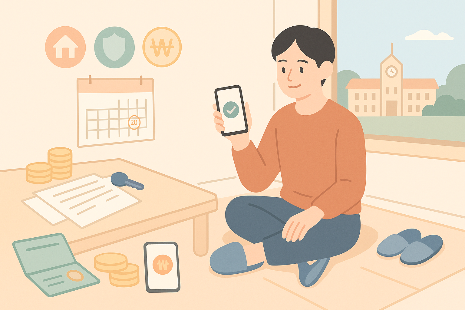 2025년 주거안정장학금 신청, 월 20만원 지원받는 비밀! 자격과 방법 총정리