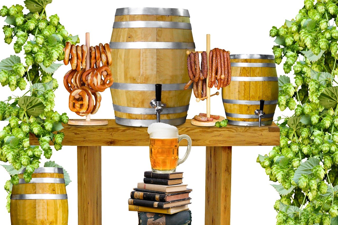 맛있는 맥주 안주와 함께