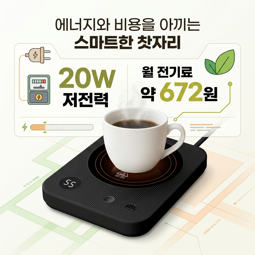 머그워머 고르는법 소비 전력 전기세
