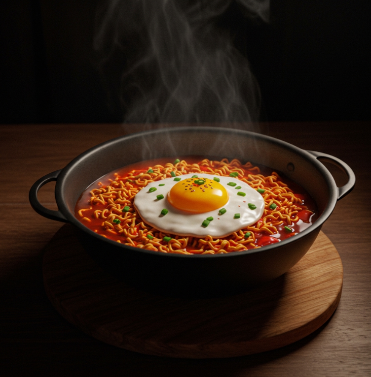 라면... 야식의 왕