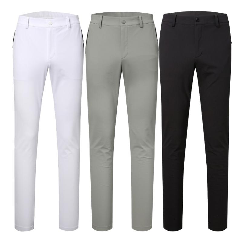 JDX 제이디엑스 남성 여름 골프웨어 바지 스판 포켓 포인트 팬츠 화이트 그레이 블랙