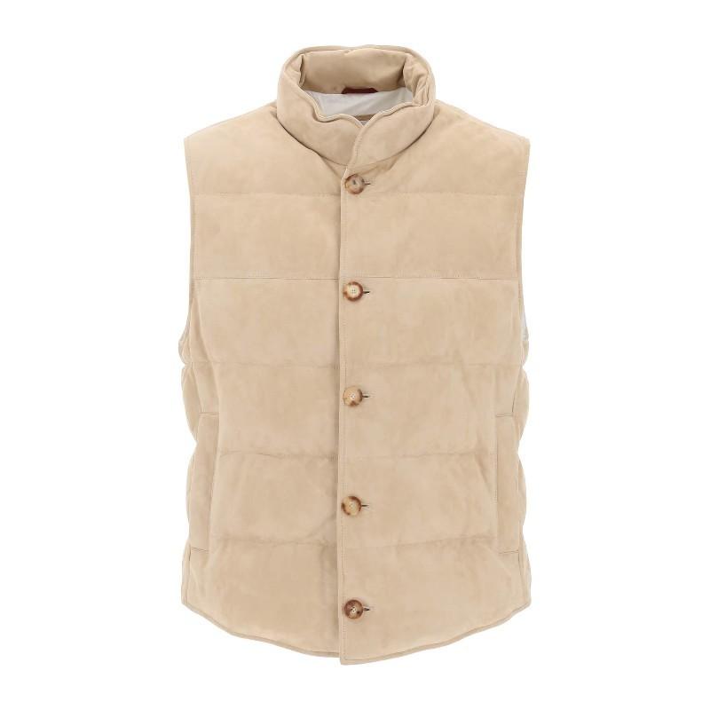 브루넬로쿠치넬리 스웨이드 조끼 M0PCL1840 CIK04