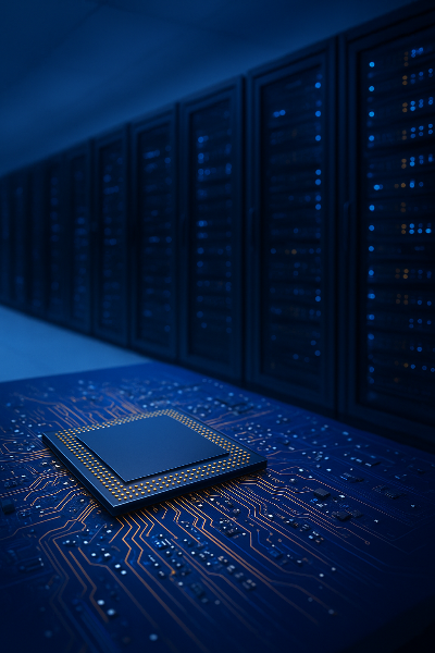 AI data center servers and semiconductor theme