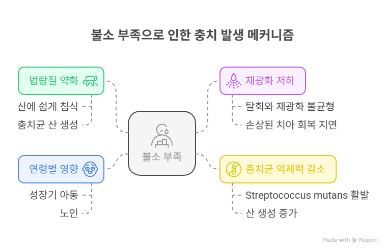 충치 발생 과정
