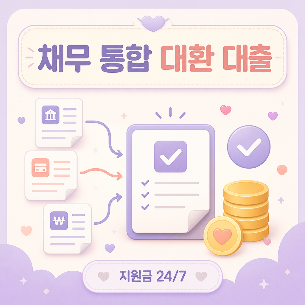 채무 통합 대환 대출