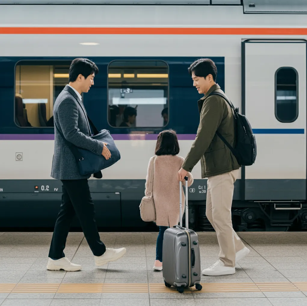 KTX타고-진부김장축제가는-가족06