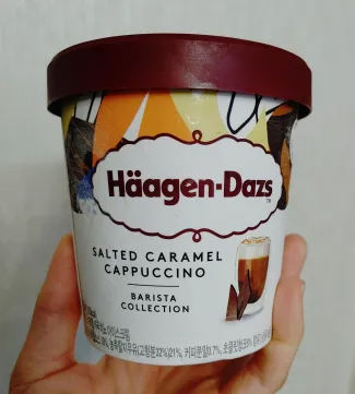 하겐다즈 솔티드 카라멜 카푸치노