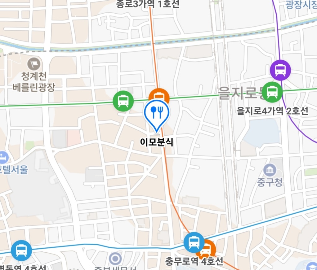 생활의달인 은둔식달 콩나물라볶이 서울 을지로 맛집 위치 및 정보