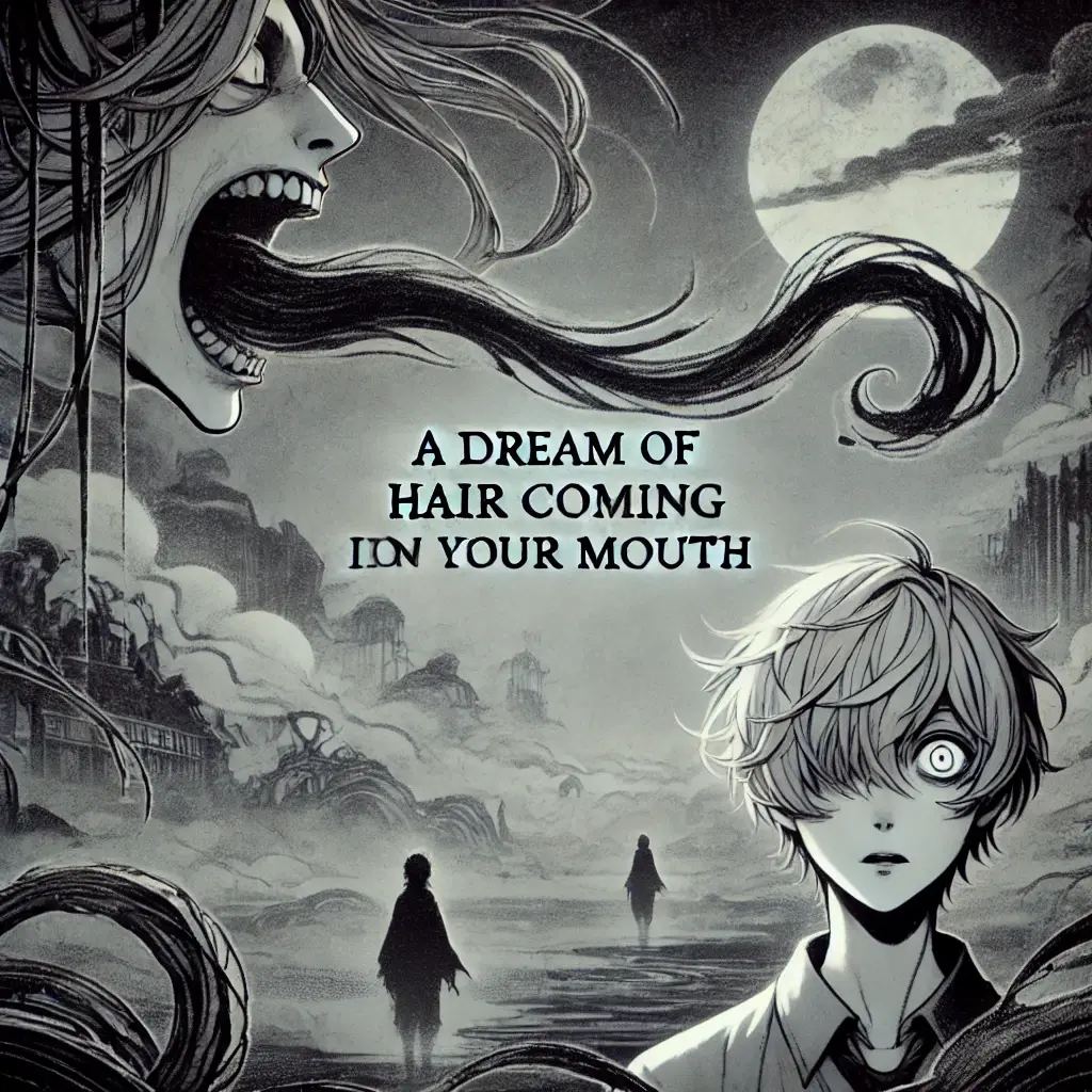 입에서 머리카락 나오는 꿈