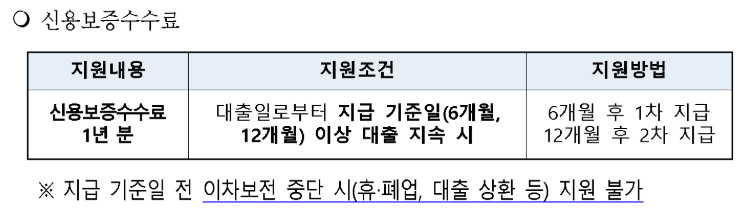 소상공인 육성자금 지원사업