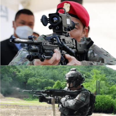 K15 사격 장면