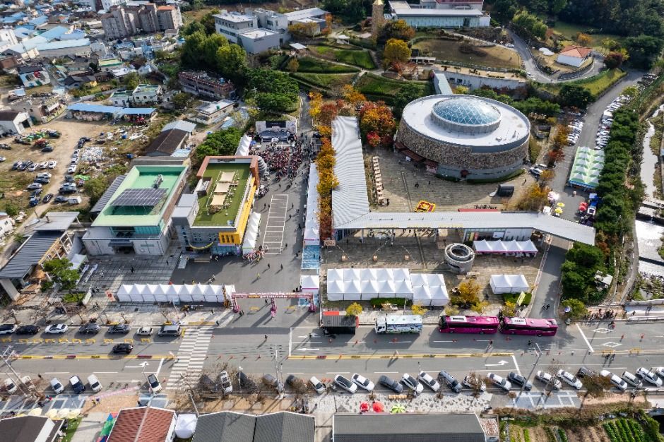 김해분청도자기축제 행사장 전경