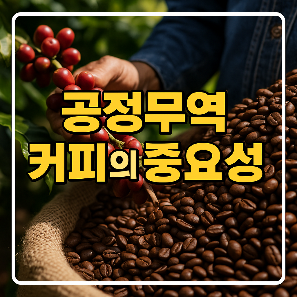 공정무역 커피의 중요성